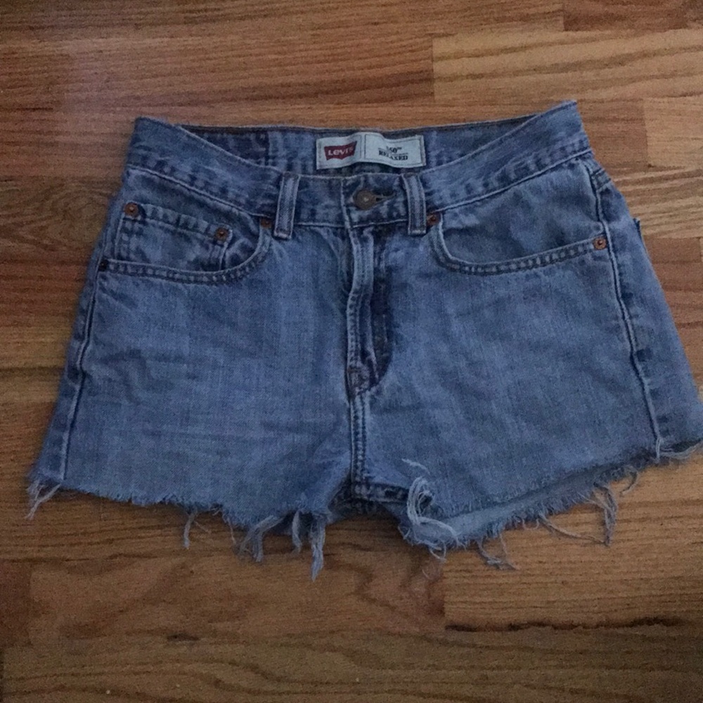 Levi’s Denim Cut-off Shorts